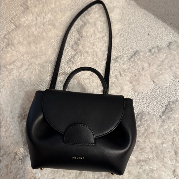 Polene Black Crossbody Bag - Picture 2 of 8